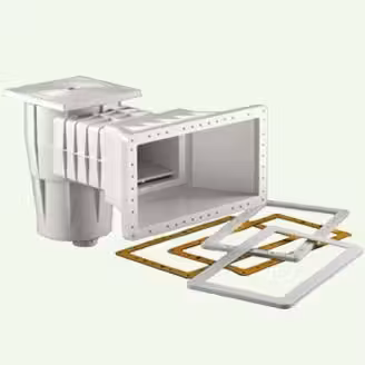 Skimer piscina liner cu insertii, gura mare 428 * 253 Hayward