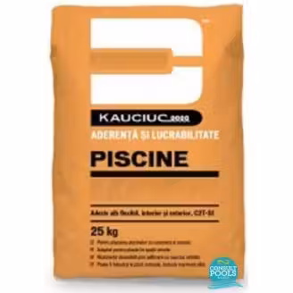 Adeziv flexibil alb pentru piscine