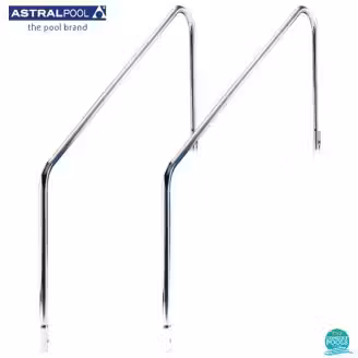 Balustrada piscina, inox AISI-316, l 1.22 m, set 2 buc, prindere beton AstralPool 
