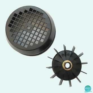 Capac si elice pompa piscina Nautilius Silent 0.5 - 1 HP