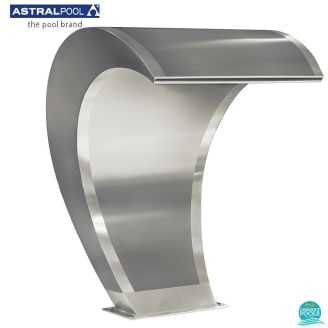 Cascada piscina model clasic inox AISI-316, l 500 mm, 2 ",h 735 mm, a 580 mm AstralPool