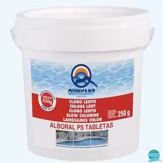 Clor lent tablete Alboral, tableta 250 gr, 88 %, QP 25 kg