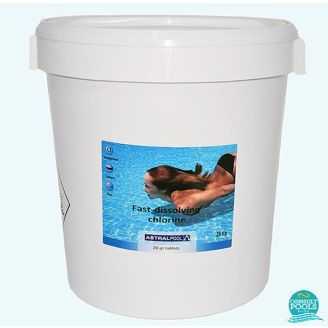 Clor rapid tablete star, tableta 20 gr, clor soc, concentratie 50%  AstralPool Spania 25 kg