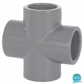 Cruce PVC U D90