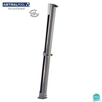Dus piscina solar cu rezervor flexibil, otel vopsit, rezervor 20 l, h 215 cm, 1/2" Astral Pool