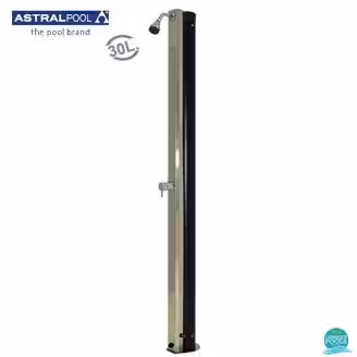 Dus piscina solar model Eco, AISI-304, rezervor 30 l, h 216 cm, 1/2" Astral Pool