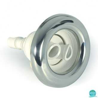 Duza jet pentru piscina cu 2 jeturi rotative, 2.4 - 3.6 mc/h, finisaj fata inox AstralPool