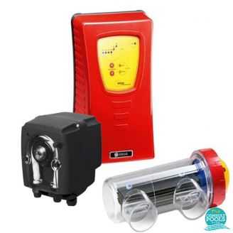Electrolizor de sare Idegis 40 mc cu pompa ph integrat Tecno DT-7PPH 