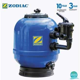 Filtru piscina MS470, diametru 475 mm, debit 8.0 mc/h, conexiune D50 1 1/2" Zodiac