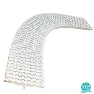 Gratar piscina perimetral alb abs 295 mm 34192