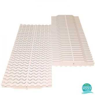 Gratar piscina perimetral ASB 335 mm 34193