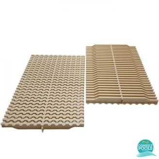 Gratar piscina perimetral ASB 335 mm 34193CL90