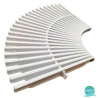 Gratar piscina perimetral PP Astral Pool 245 mm 11108