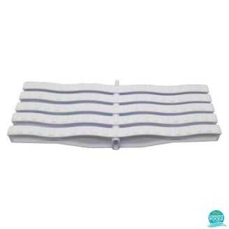 Gratar piscina perimetral polipropilena 195 x 20 mm
