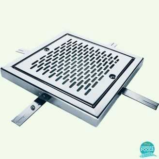 GrilaJ scurgere din inox AISI-304, 300 * 300 mm, 43 mc/h