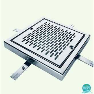 GrilaJ scurgere din inox AISI-304, 400 * 400 mm, 83 mc/h