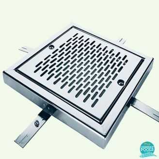 GrilaJ scurgere din inox AISI-304, 500 * 500 mm, 136 mc/h
