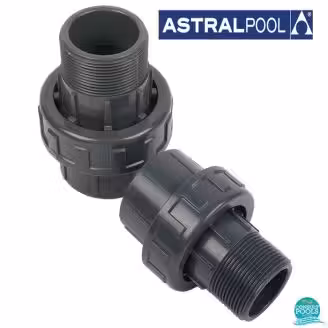 Holender pvc U D75 2 1/2" filet exterior, lipire D75 Cepex Spania