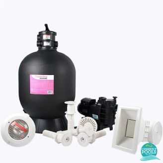Kit echipament piscina volum 50 mc HPEM50