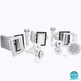 Kit elemente de montaj piscina cu  liner pentru 125 mc apa