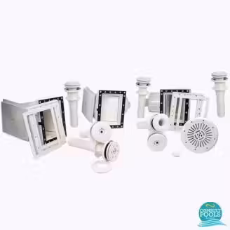 Kit elemente de montaj piscina cu liner pentru 130 mc apa