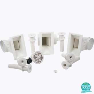 Kit elemente de montaj piscina pentru 115 mc apa
