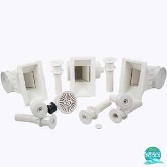 Kit elemente de montaj piscina pentru 125 mc apa