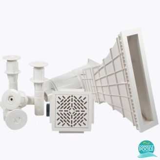Kit elemente de montaj piscina pentru 40 mc apa, 00258/58707/3x00295