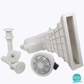 Kit elemente de montaj piscina pentru 40 mc apa, 56379/58707