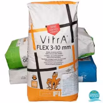 Kit flexibil alb Vitrafix FLEX 3 10 mm 20 kg