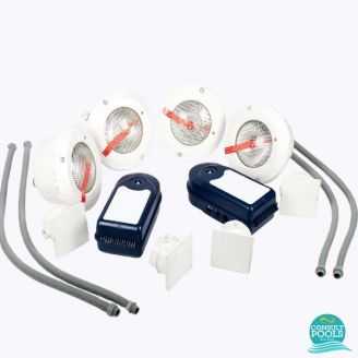 Kit iluminare piscina suprafata 100 mp CP100TCC