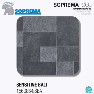 Liner PVC 1.8 mm Sensitive Bali 3D, grosime 1.8 mm, latime 1.65 m, Colectia 3D, Italia