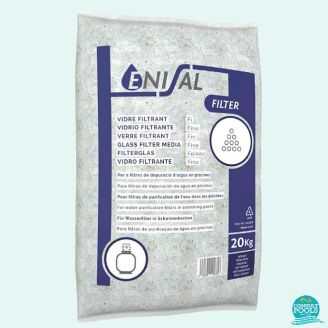 Nisip material filtrant sticla piscina 0.5 - 1.5 mm Enisal