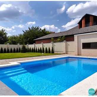 Membrana pvc liner Adriatic Blue Renolit Alkorplan2000, grosime 1.5 mm, latime 2.05 m, gama Standard, Germania