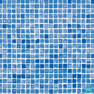 Membrana pvc liner French Mosaic, Perfect Finish 4000, 1.5 mm, 165 cm, armat, CGT Pool Design Canada