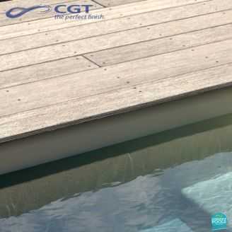 Membrana pvc liner Golden Riviera Touch 3D, CGT Alkor, grosime 2 mm, latime 1.65 m, gama Premium, Canada