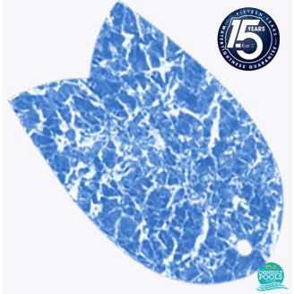 Membrana pvc liner Marble Blue, 1.5 mm, 1.65 mm, armat, Germania
