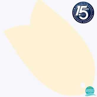 Membrana pvc liner Sand, 1.5 mm, latime 200 cm, armat, Germania