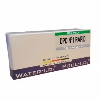Tablete reactivi clor liber DPD1, efervescent rapid,  cutie , 50 bucati