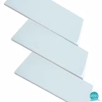 Placi ceramice piscina Vitra albastru deschis 12.5 * 25.0 cm