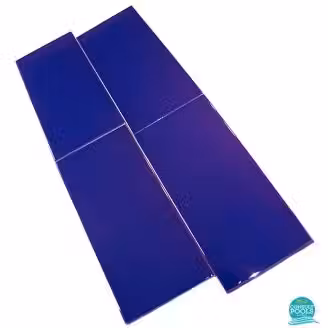 Placi ceramice piscina Vitra albastru inchis 12.5 * 25.0 cm
