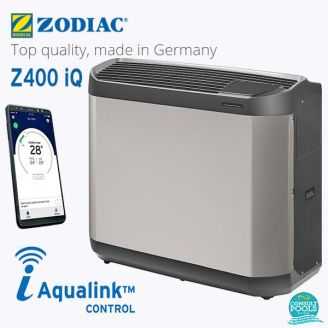 Pompa de caldura piscina reversibila110 mc, titan, 230 V, 50 Hz, Z400iQ MD8 Zodiac