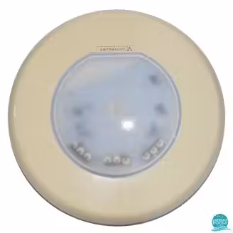 Proiector piscina LumiPlus Flexi V1, fara nisa, led RGB, 22 W, 1100 l, AC, 12VAC, rama bej  AstralPool