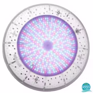 Proiector piscina plat 252 leduri albe, 20W, Emaux