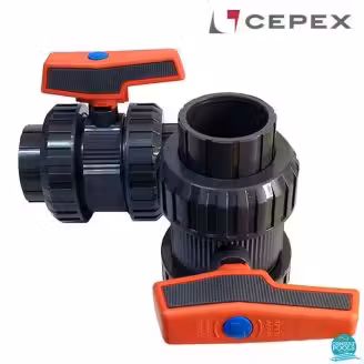 Robinet Cepex PVC U D63 cu bila