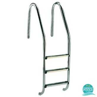 Scara piscina standard 4 trepte De Luxe AISI316