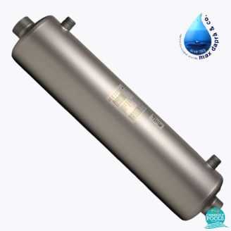 Schimbator de caldura 100 % titan Max Dapra 105 kw, 90.300 kcal/h