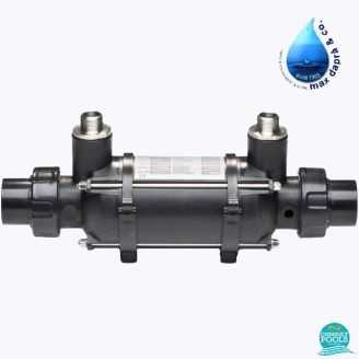 Schimbator de caldura titan D-KWT-TI45, capacitate 46 kw, 39.560 kcal/h Max Dapra Italia