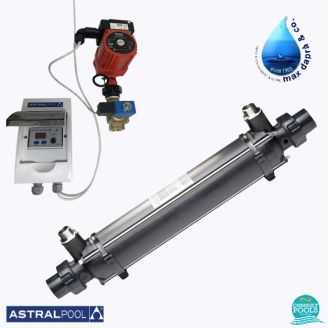 Schimbator de caldura titan D-KWT-TI85 complet echipat 91 kw