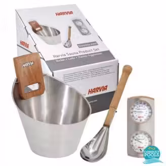Set accesorii sauna inox Harvia